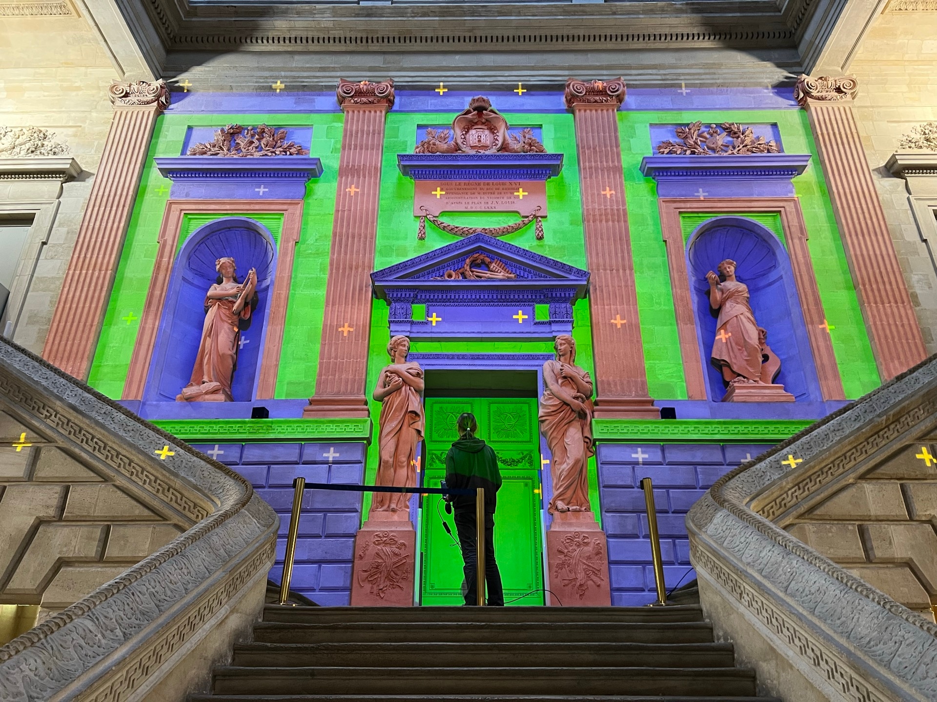 Mapping Grand Théâtre — projection vidéo architecturale